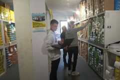 Uczniowie są kierowani na staż  zgodnie z kierunkiem w jakim się kształcą.