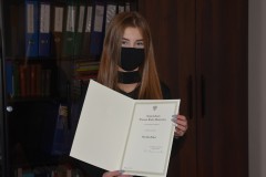 Laureatka stypendium Prezesa Rady Ministrów