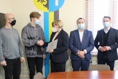 Od lewej: Piotr Działakowski, Gabriel Dziełakowski, Małgorzata Gośniowska-Kola, Andrzej Bielawski,Piotr Wieland