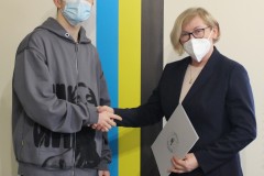 od lewej: Gabriel Dziełakowski, Małgorzata Gośniowska-Kola