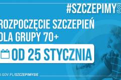 plakat rozpoczęcie szczepień