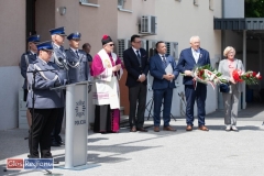 W uroczystym odsłonięciu obeliska uczestniczył m.in Poseł na Sejm RP Marek Ast.