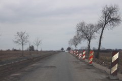 przebudowa drogi na odcinku Wyszanów - Szlichtyngowa
