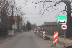 przebudowa drogi na odcinku Wyszanów - Szlichtyngowa