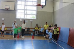 Przedszkolaki w trakcie zawodów