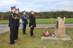 Oddanie hołdu przez delegację