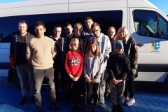 Wspólne zdjęcie w trakcie podróży