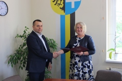 od lewej: Andrzej Bielawski, Jolanta Wielgus