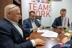Podpisanie umowy na przebudowę ul. Staroleszczyńskiej