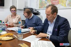 Podpisanie umowy na przebudowę ul. Staroleszczyńskiej