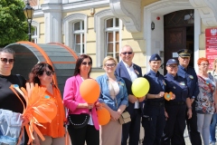 Wszystkich zebranych na wschowskim rynku przywitał m.in. Wicestarosta Wschowski Waldemar Starosta