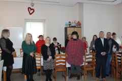 Spotkanie wigilijne uczestników Warsztatu Terapii Zajęciowej