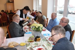 Spotkanie wigilijne uczestników Warsztatu Terapii Zajęciowej