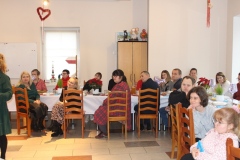 Spotkanie wigilijne uczestników Warsztatu Terapii Zajęciowej