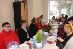 Spotkanie wigilijne uczestników Warsztatu Terapii Zajęciowej