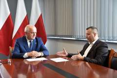 od lewej: Wojewoda Lubuski Władysław Dajczak, Starosta Wschowski Andrzej Bielawski