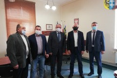 od lewej: Tadeusz Skrzyczyński, Arkadiusz Dąbrowski, Stanisław Tomczyszyn, Waldemar Starosta, Mirosław Glaz