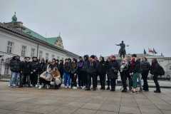 Uczniowie I Zespołu Szkół na wycieczce w Warszawie