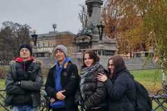 Uczniowie I Zespołu Szkół na wycieczce w Warszawie