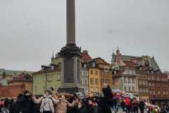 Uczniowie I Zespołu Szkół na wycieczce w Warszawie
