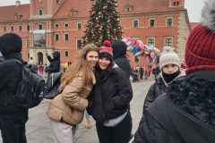 Uczniowie I Zespołu Szkół na wycieczce w Warszawie