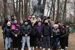 Uczniowie I Zespołu Szkół na wycieczce w Warszawie