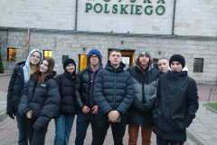 Uczniowie I Zespołu Szkół na wycieczce w Warszawie