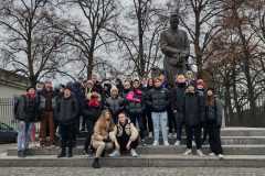 Uczniowie I Zespołu Szkół na wycieczce w Warszawie