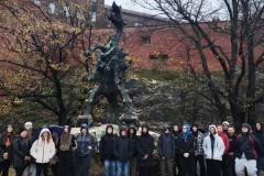 Uczniowie I ZS z wizytą u Smoka Wawelskiego