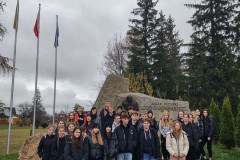 Uczniowie I ZS podczas wycieczki