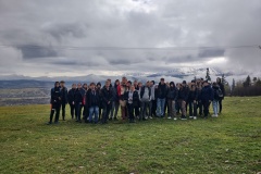 Zdjęcie grupowe z widokiem na Tatry