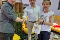 Podziękowania za dotychczasową współpracę, dzięki wieloletniemu partnerstwu I Zespołu Szkół i Peter-Paul-Cahensly Schule w Limburgu