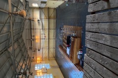 sala gimnastyczna w trakcie remontu