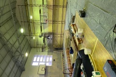 sala gimnastyczna w trakcie remontu