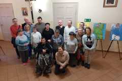 Goście przybyli na wystawę.