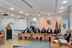 Sprawozdanie z działalności za 2022 rok  Komendy Powiatowej Państwowej Straży Pożarnej we Wschowie przedstawił  bryg. Krzysztof Piasecki