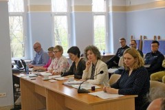 Zaproszeni goście oraz pracownicy Starostwa Powiatowego we Wschowie.