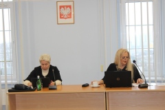 Od lewej Wiceprzewodnicząca Rady Danuta Patalas i Przewodnicząca Rady Jolanta Denesiuk
