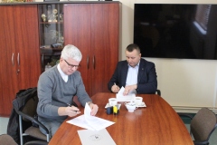 Podpisanie umowy dotacyjnej na zabytek w Sławie
