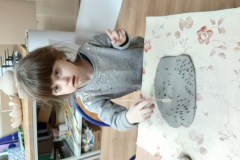 przedszkolaki podczas zajęć