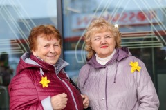 Uczniowie Zana podczas akcji Żonkil